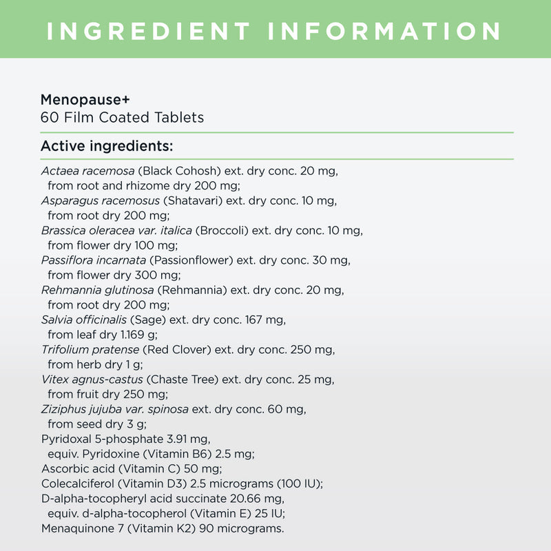 Menopause+ Formula - 1 Month Supply