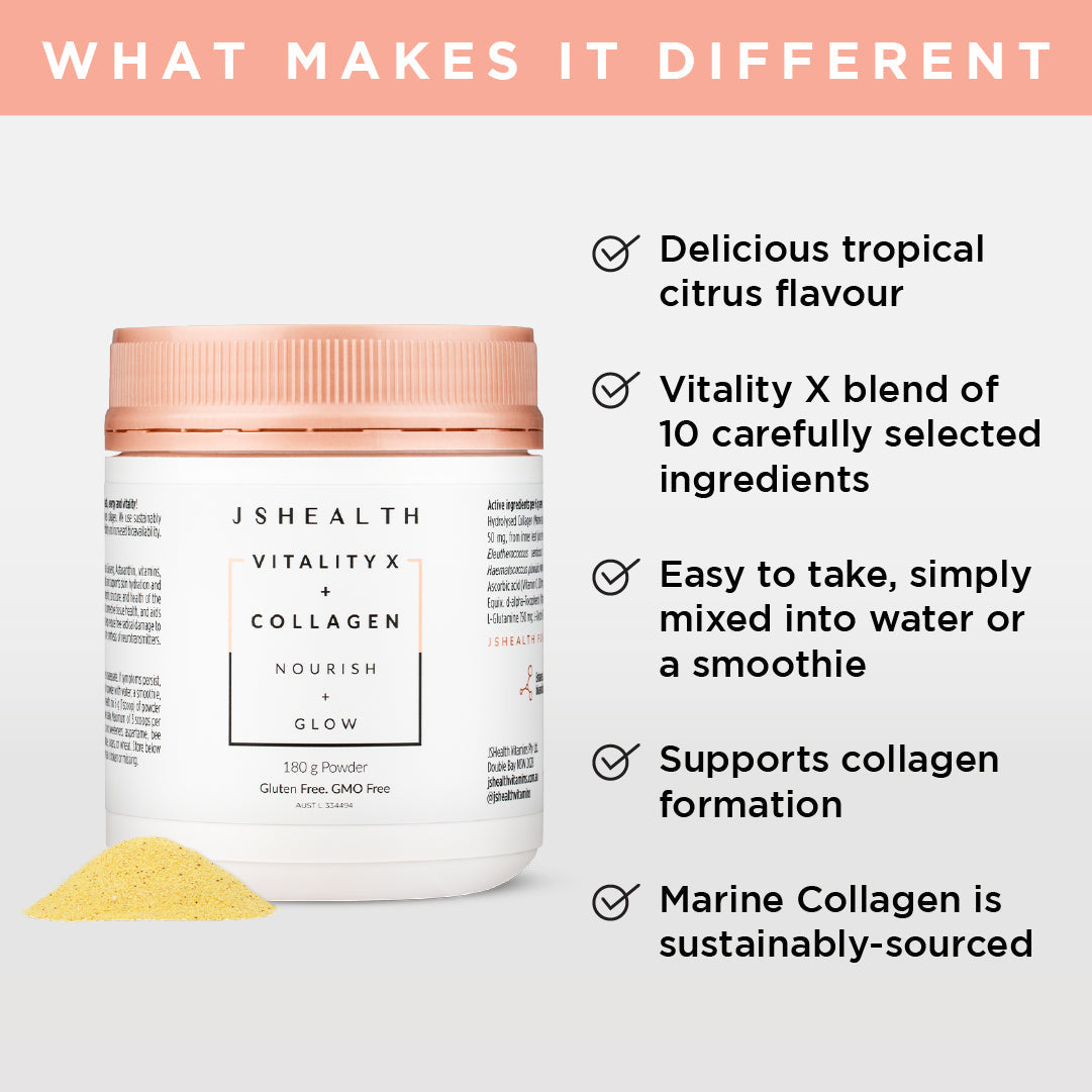 Vitality X + Collagen Powder - 30 Serves