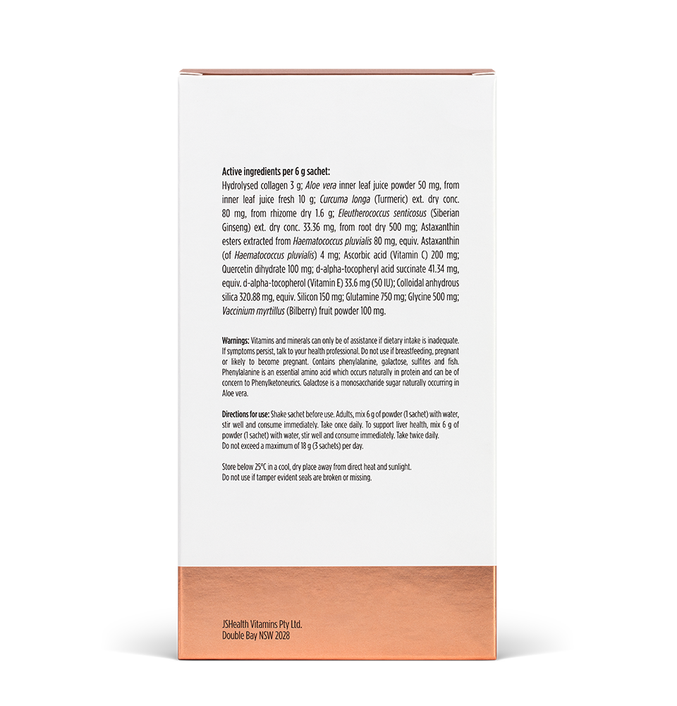 Vitality X + Collagen - 30 Sachets